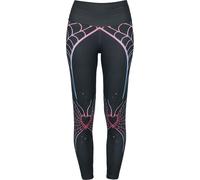 Full Volume by EMP Heart and spider web Leggings schwarz in S