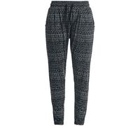Full Volume by EMP Relax - Take It Easy Stoffhose schwarz weiß in L