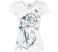 Full Volume by EMP Shades Of Truth T-Shirt weiß in XL