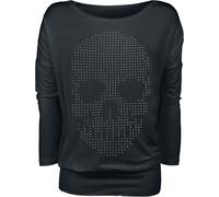 Full Volume by EMP Skull Langarmshirt schwarz in L