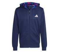 Full-Zip-Kapuzenpullover adidas Essentials Seasonal Blau S