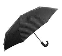 Fulton Fulton Chelsea 2 City Stripe Regenschirm, Unisex, für Erwachsene, Schwarz, City Stripe Schwarz/Stahldruck, Einheitsgröße, Stockschirm