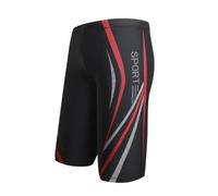 FULUJIDI Badehose Boardshorts Schwimmhose Badeanzug Wasserdicht Schnell Trocken Badeanzug Mann Tauchen Lange Badeanzug Slips Strand Shorts Kleidung XXXL 05