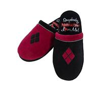 Funidelia | Harley Quinn Hausschuhe für Damen Superhelden, DC Comics, Suicide Squad, Bösewicht - Lustige Geschenke für Erwachsene an Weihnachten, Geburtstag und anderen Anlässen - Größe 37-41 - Rosa