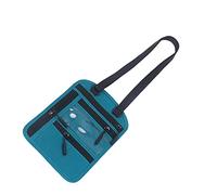Funien Hals-Geldbörse, Reisepass-Halter, Brustbeutel, Blockierendes Nylon, Mehrere Taschen, Atmungsaktiver Rücken, Verstellbarer Riemen für Geschäftsreisen, Studium (Blauer See)