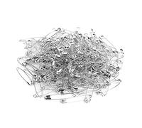 FuninCrea 150 Stücke Sicherheitsnadeln mit Aufbewahrungsbox, Edelstahl Mehrere Größen Sicherheitsnadeln Klein, 19mm/22mm/27mm/37mm Sicherheit Pins für Kleidung Nähen, Handwerk DIY (Stil 2)