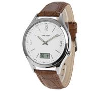 Funk-Armbanduhr, mit Datums- und Sekundenanzeige