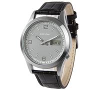 Zeit-Bar Funk-Armbanduhr mit Datums- und Wochentagsanzeige, Leuchtzeiger