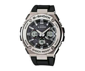 Funkchronograph CASIO G-SHOCK, schwarz, Armbanduhren, Herren, Armbanduhr, Herrenuhr, analog, digital, automatischer Kalender (74380454-0) schwarz