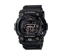 Funkchronograph CASIO G-SHOCK, schwarz, Armbanduhren, Herren, Solaruhr, Armbanduhr, Herren,digital,Resinarmband,bis 20 bar wasserd. (656110-0) schwarz
