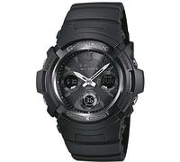 Funkchronograph CASIO G-SHOCK, schwarz (grau, schwarz), Armbanduhren, Herren, Solaruhr, Armbanduhr,Herrenuhr,digital bis 20 bar wasserd.Resinarmband (52732956-0) grau, schwarz