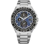 CITIZEN Titan Herrenuhr Eco-Drive Solar Funk Chronograph mit Titan Gliederband AT8238-84L