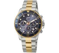 ETT Eco Tech Time EGS-11609-35M Funk-Solar Herren-Chronograph Watersports Bicolor