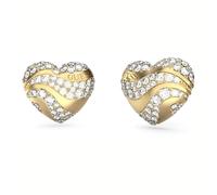 Guess Damen-Ohrstecker Herz Ohrringe Goldfarben JUBE04504JWYGT-U
