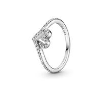 Pandora Rosé 189400C01-58 Funkelnder Triple-Band-Ring - Zirkonia Gr. 58