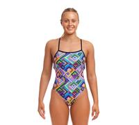 Funkita Boxanne Badeanzug für Damen chlorresistent schnelltrocknend, Größe:42