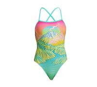 Funkita Candy Climb Badeanzug für Damen chlorresistent und schnelltrocknend, Größe:34