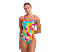Funkita Cloudy Colours Badeanzug für Damen chlorbeständig und schnelltrocknend, Größe:42