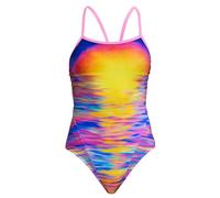 Funkita Darkinjung Sunset Badeanzug für Damen chlorresistent schnelltrocknend, Größe:42