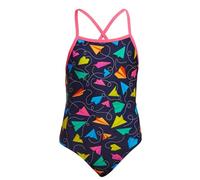 Funkita Fly Bye Badeanzug für Mädchen/Kinder chlorresistent, Kinder Größen:176