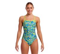 Funkita Ladies Single Strap One Piece Ice Slicer - Schwimmanzug für Damen, Größe:36