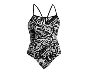 Funkita Ladies Single Strap One Piece Night Flyer - Schwimmanzug für Damen, Größe:36