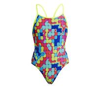 Funkita Mädchen Diamond Back One Piece Heat Map Badeanzug (AUS14 / 176)