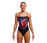 Funkita Single Strap Swimsuit Schwarz AUS 14 Frau