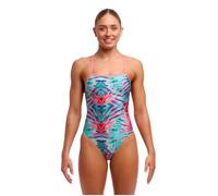 Funkita Ripple Reflect Badeanzug für Damen Blickdicht und hoher Beinausschnitt, Größe:40