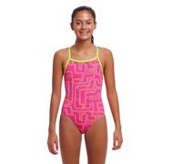 Funkita Tie Me Tight Swimsuit Rosa 12 Years Mädchen