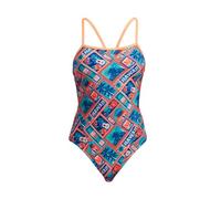 Funkita Tiki Tango Badeanzug Damen/Frauen chlorresistent schnelltrocknend, Größe:34