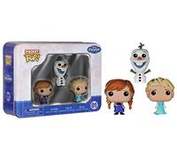 Funko 4797 Pocket POP Tin Frozen Elsa Anna Olaf Figure (Pack of 3)