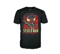Funko Boxed Tee: Gamerverse - Miles Morales - Large - (L) - Marvel - T-Shirt - Kleidung - Geschenkidee - Kurzärmeliges Top Für Erwachsene Männer und Frauen - Offizielle Handelswaren Fans