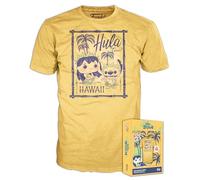 Funko Boxed Tee: Lilo & Stitch - Hula - Large - Lilo und Stitch - T-Shirt - Kleidung - Geschenkidee - Kurzärmeliges Top Für Erwachsene Männer und Frauen - Offizielle Handelswaren - Movies Fans