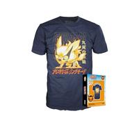 Funko Boxed Tee: Naruto: Kurama - Large - (L) - T-Shirt - Kleidung - Geschenkidee - Kurzärmeliges Top Für Erwachsene Männer und Frauen - Offizielle Handelswaren - Anime Fans