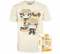 Funko Boxed Tee: Naruto - Naruto V Pain - Large - (L) - T-Shirt - Kleidung - Geschenkidee - Kurzärmeliges Top Für Erwachsene Männer und Frauen - Offizielle Handelswaren Fans
