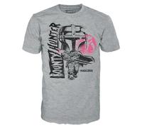 Funko Boxed Tee: The Mandalorian - Mando - Extra Large - (XL) - Star Wars Mandalorian - T-Shirt - Kleidung - Geschenkidee - Kurzärmeliges Top Für Erwachsene Männer und Frauen Fans