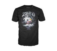 Funko Boxed Tee: The Nightmare Before Christmas - Zero Mit Cane - S - T-Shirt - Kleidung - Geschenkidee - Kurzärmeliges Top Für Erwachsene Männer Und Frauen - Offizielle Handelswaren Fans