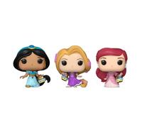 Funko Pop! Vinylfigur Carrot Pocket Disney – Rapunzel, Ariel & Jasmine – Sammlerfigur Geschenk