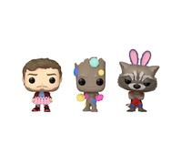 Funko Pocket Pop! Sammler-Vinyl-Figur Groot (Guardians of the Galaxy) – Marvel – 3er-Pack