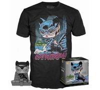 Funko Tees DC - Booble Head POP N° xx - Jim Lee - Catwoman + T-Shirt (XL)