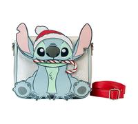 Loungefly Disney Stitch Holiday Crossbody Bag Disney, Weiss/opulenter Garten, Einheitsgröße, Umhängetasche