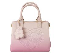 Funko Disney - Lilo & Stitch - Loungefly Disney Stitch & Angel Cherry Blossom Heart Crossbody Bag