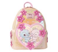 Funko Disney - Lilo & Stitch - Loungefly Stitch & Angel Cherry Blossom Heart Mini Backpack