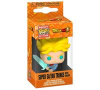 Funko Pop! Keychain: DBS - Super Saiyan Trunks mit Sword - Dragon Ball Super - Neuartiger Schlüsselanhänger - Vinyl-Minifigur Zum Sammeln - Strumpffüller - Geschenkidee - Offizielle Handelswaren