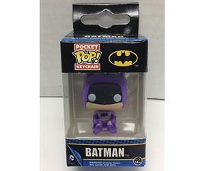 Funko - Figurine Batman 75th Anniversaire - Batman Purple Pocket Pop 4cm - 0849803064310
