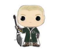 Funko Funko Large Pop! Enamel Pin - Draco Malfoy - Harry Potter: Draco MAOY Emaille-Nadeln - Niedliche Brosche Zum Sammeln - Für Rucksäcke & Taschen - Geschenkidee - Offizielle Handelswaren