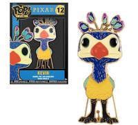 Funko Funko Large Pop! Enamel Pin - Kevin - DISNEY PIXAR: UP - KEVIN Emaille-Nadeln - Niedliche Brosche Zum Sammeln - Für Rucksäcke & Taschen - Geschenkidee - Offizielle Handelswaren - Movies Fans