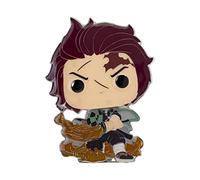 Funko Funko Large Pop! Enamel Pin - Nezuko Kamado - Demon Slayer: TANJIRO KAMADO Emaille-Nadeln - Niedliche Brosche Zum Sammeln - Für Rucksäcke & Taschen - Geschenkidee - Offizielle Handelswaren