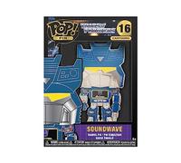 Funko Funko Large Pop! Enamel Pin - Soundwave - Transformers: Soundwave Emaille-Nadeln - Niedliche Brosche Zum Sammeln - Für Rucksäcke & Taschen - Geschenkidee - Offizielle Handelswaren - TV Fans